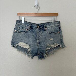Free People Jean Shorts